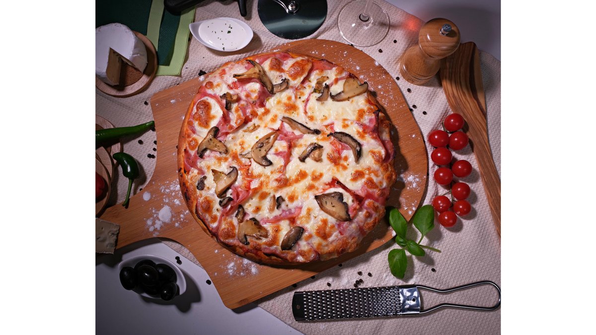 SEO Pizza Prosciutto e Funghi