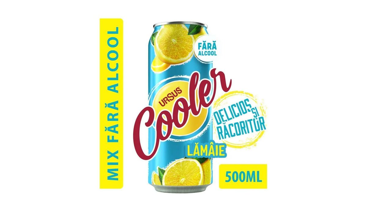 Ursus cooler cu lamaie fara alcool