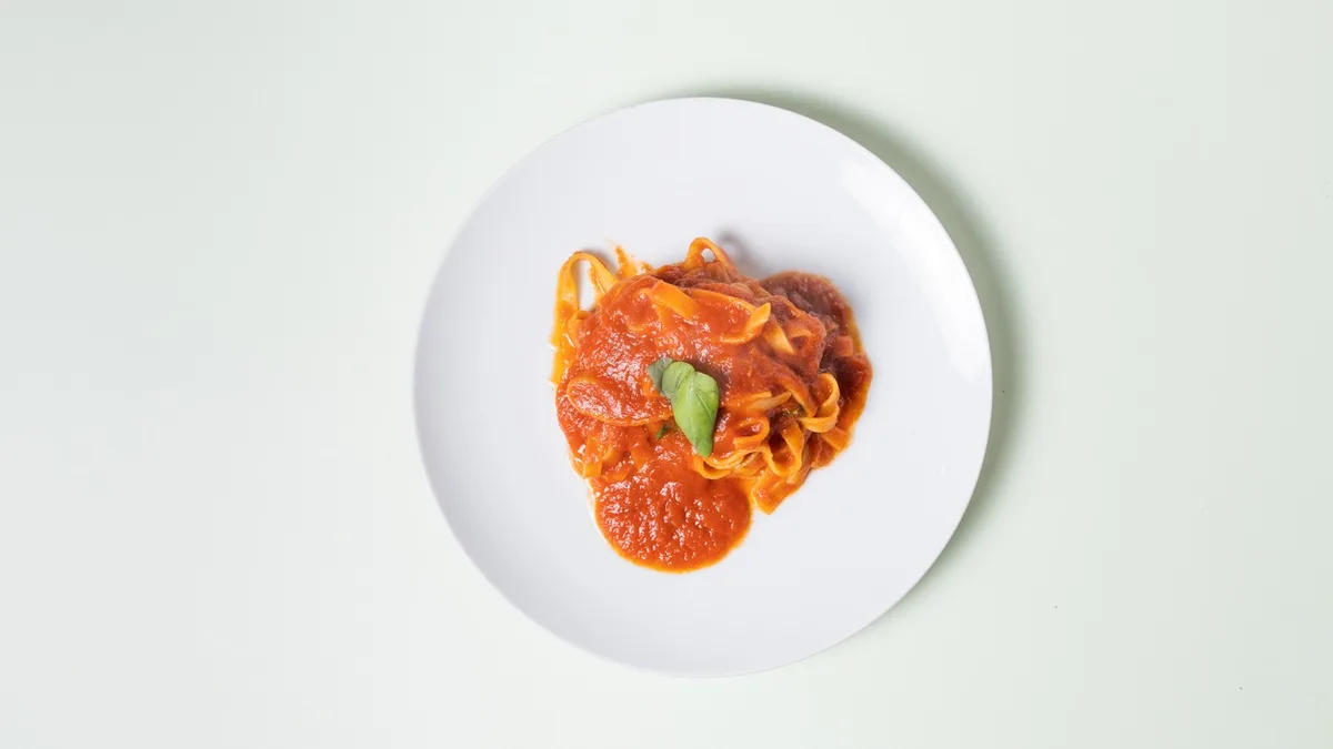 Pasta mit Tomatensoße