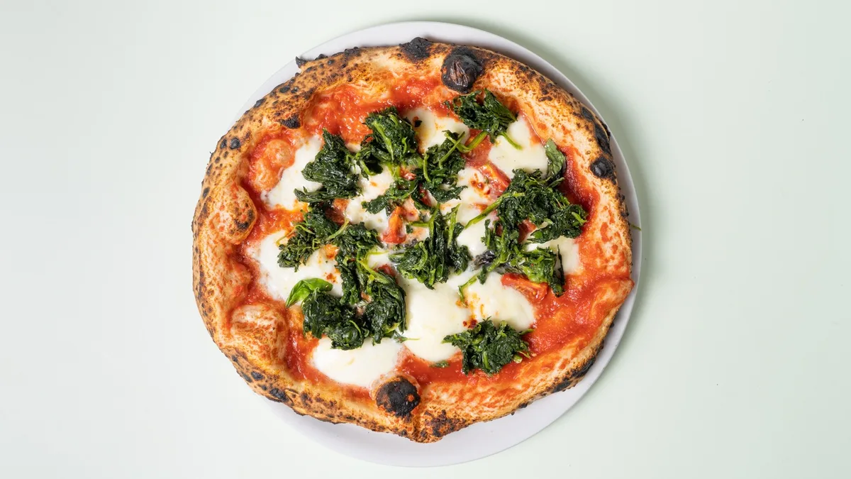 Pizza Spinat