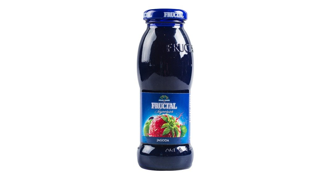 Fructal sok z okusom jagode 0.25 l