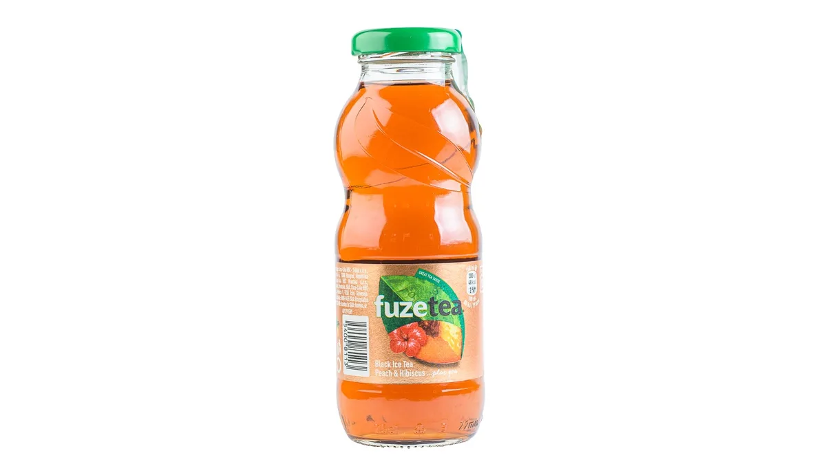 Fuzetea ledeni čaj z okusom breskve in hibiskusa 0.25 l