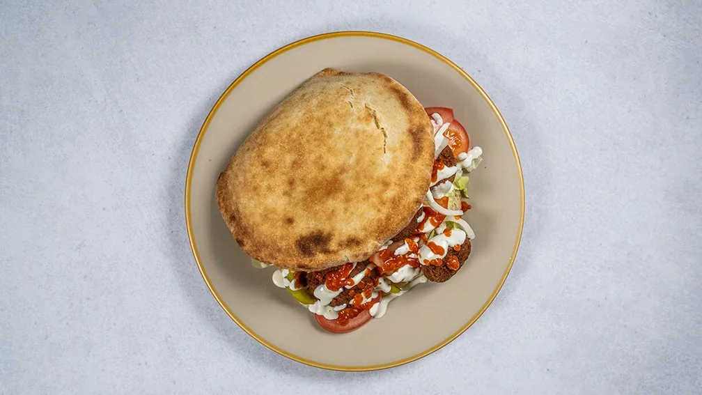 Falafel i Pitabröd