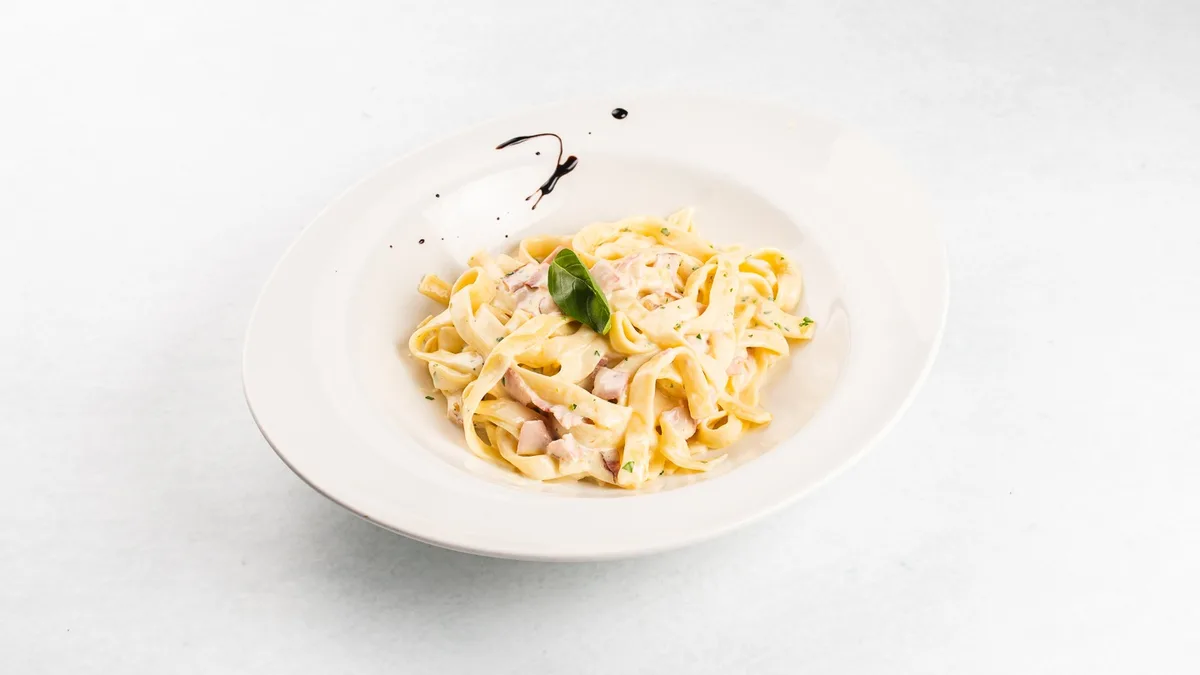 Tagliatelle alla carbonara