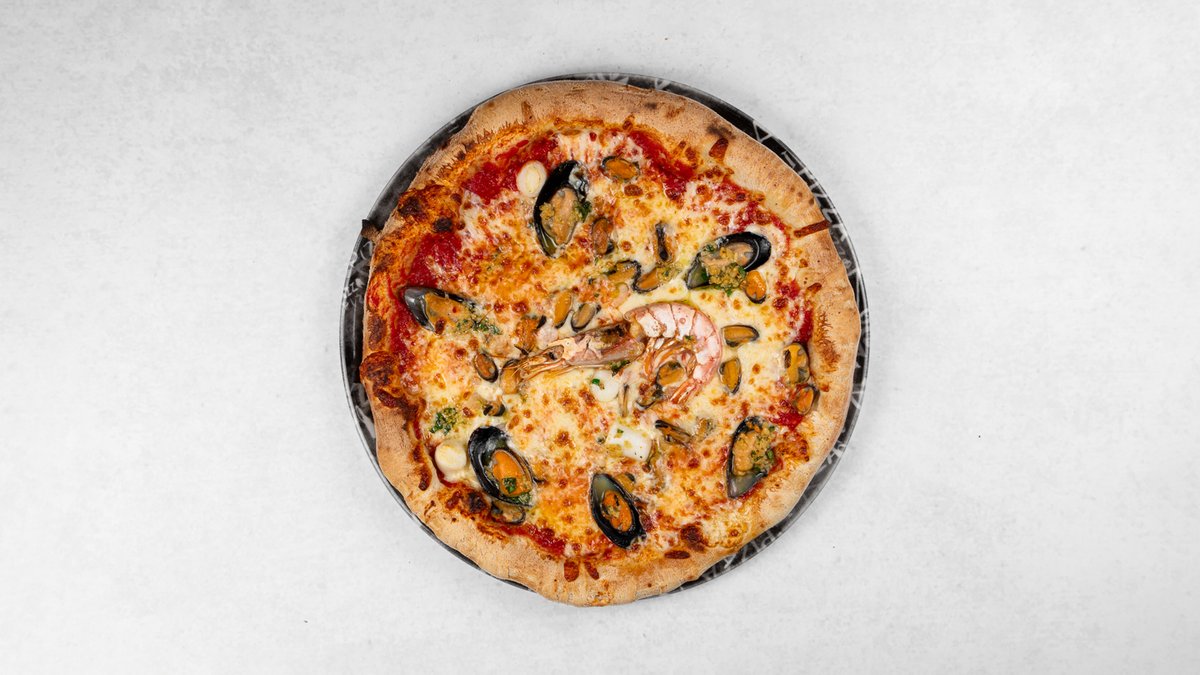 Pizza Frutti di mare - velika