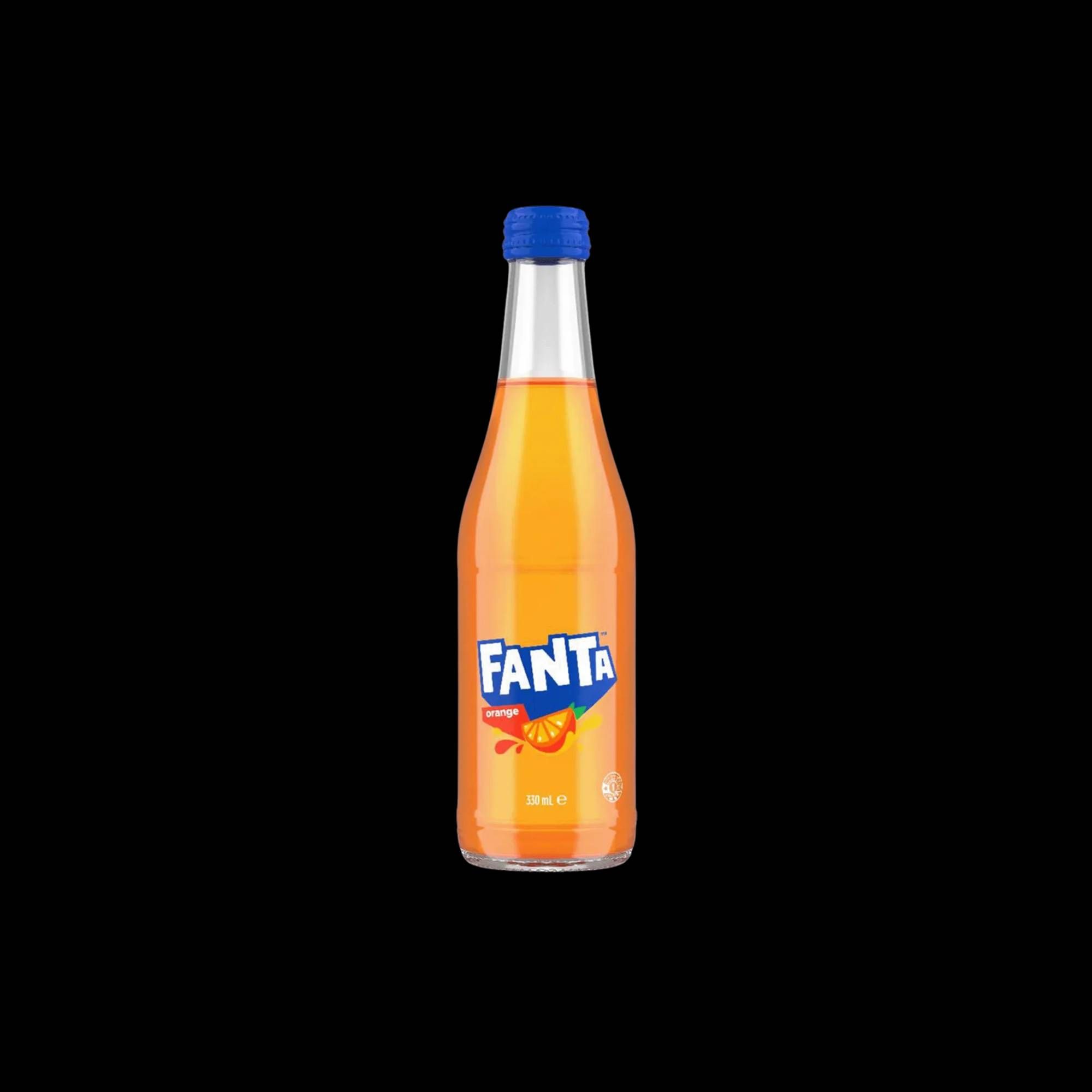 Fanta Glass Bottle