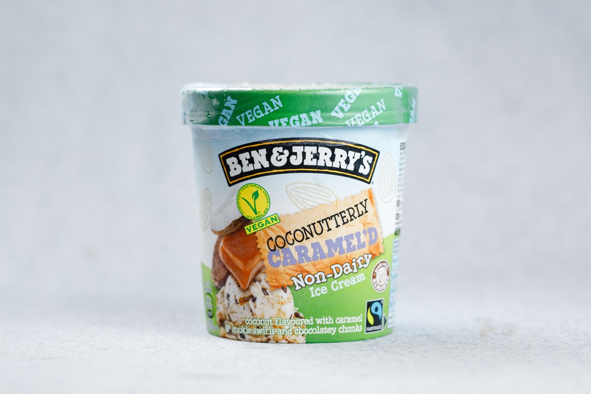 Ben and Jerry's Non-Dairy Coconutterly Caramel'd 465 ml