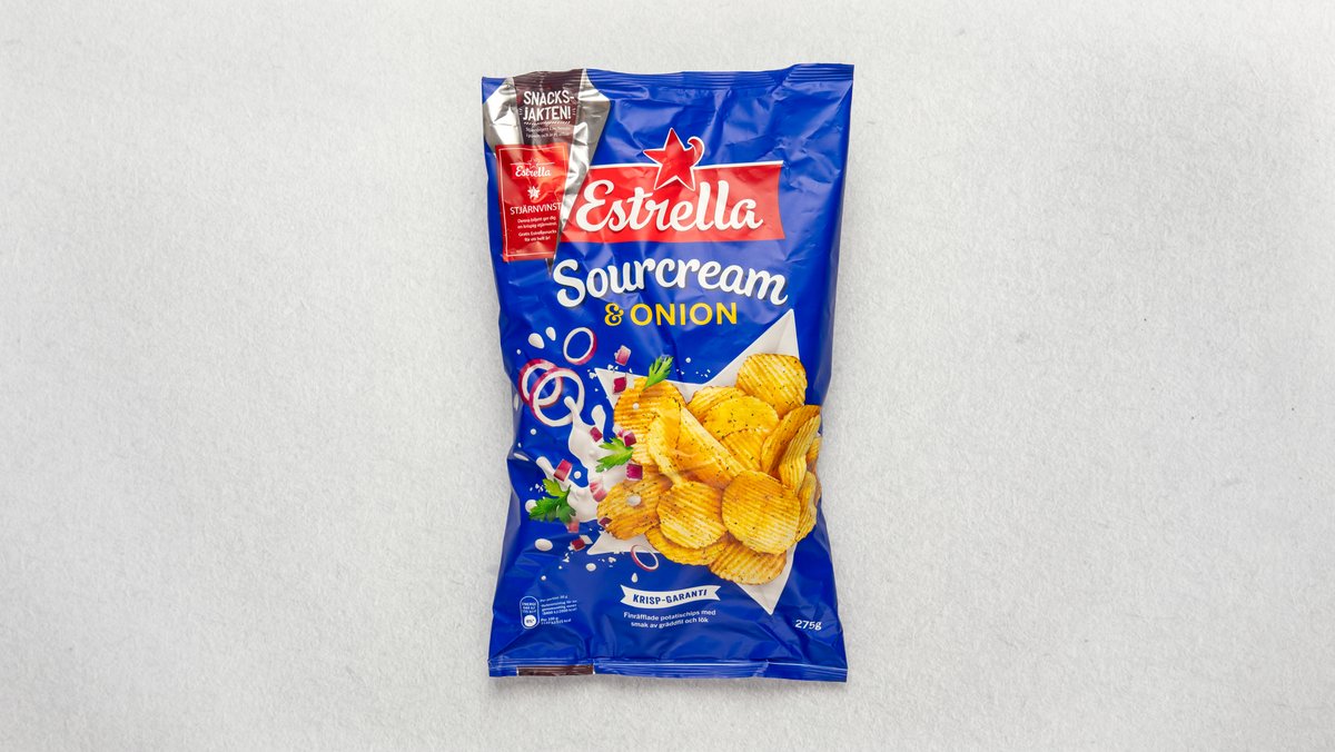 Estrella Sourcream and Onion 175 g