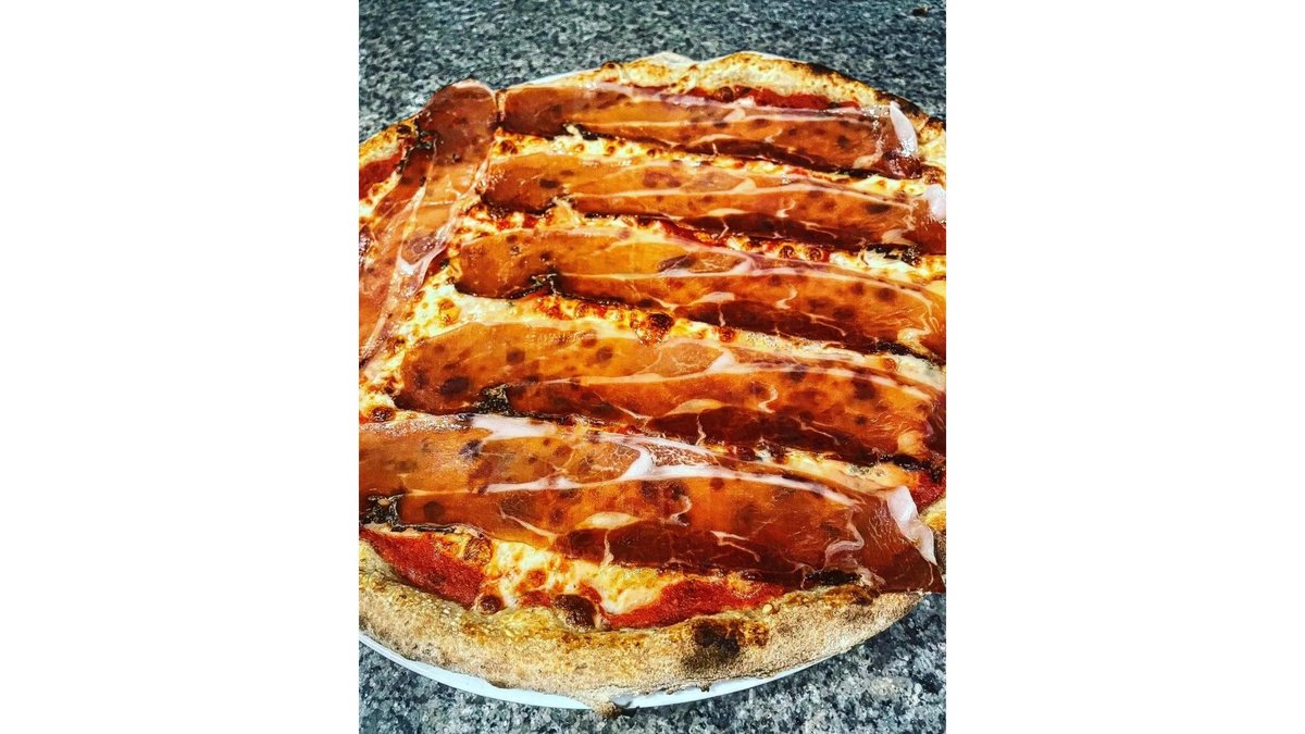 Pizza Gorgonzola e Speck