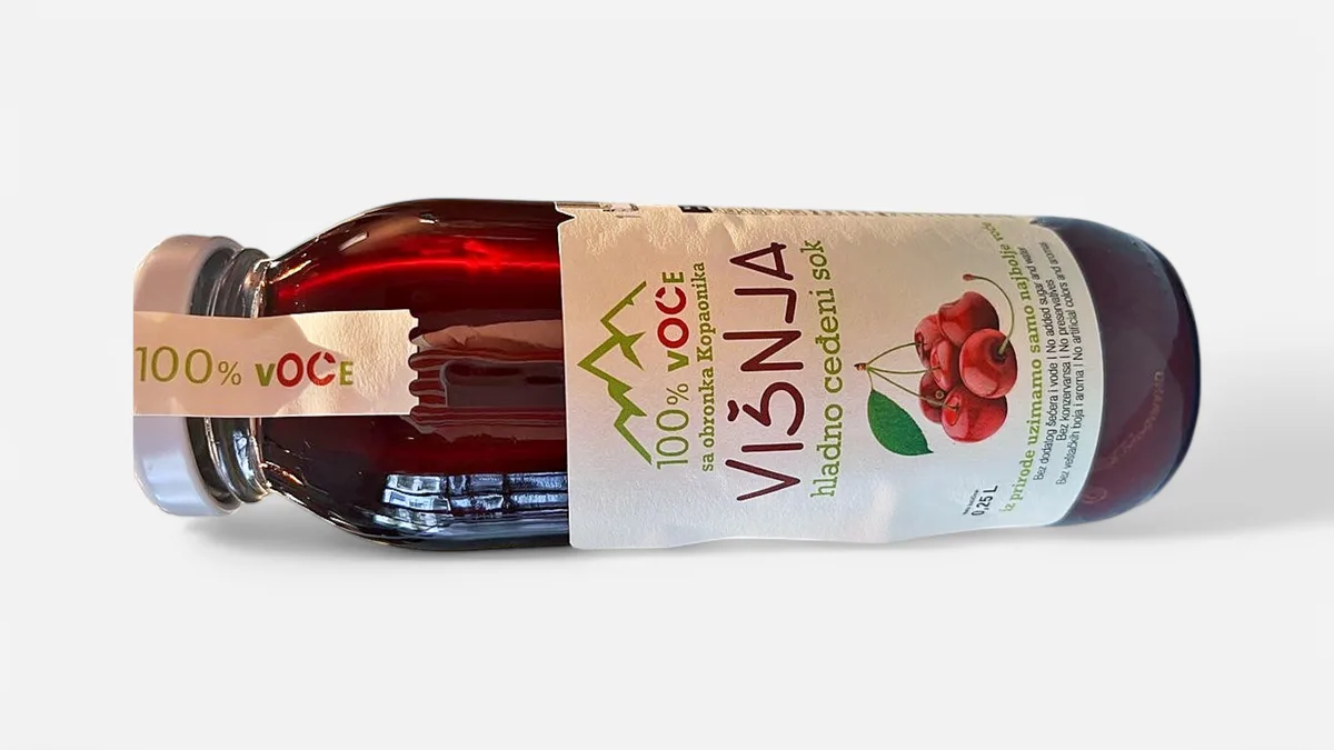 Hladno cedjeni sok VISNJA