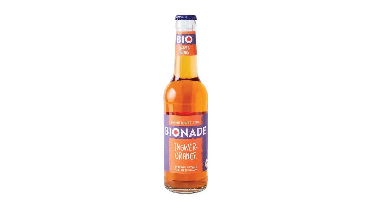 Bionade Ingwer-Orange 0,33 l