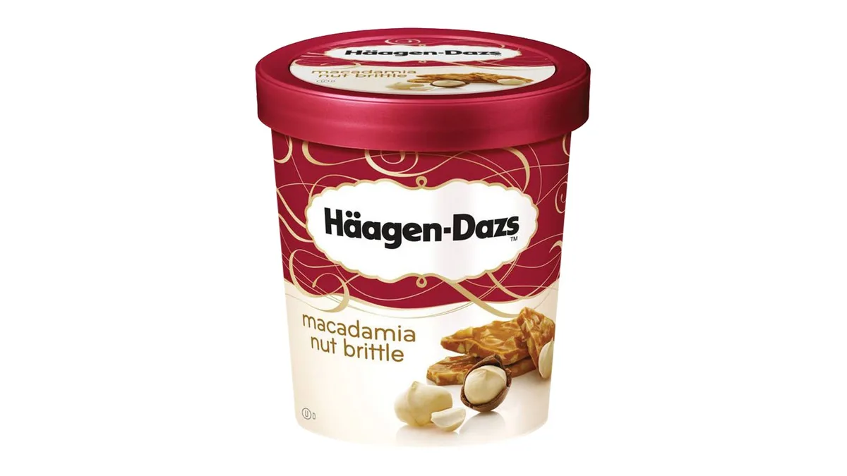 Häagen-Dazs Macadamia Nut Brittle 100 ml