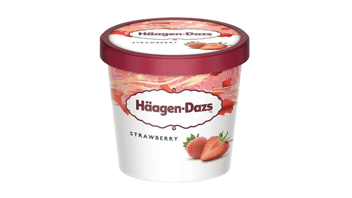 Häagen-Dazs Strawberries and Cream 100 ml
