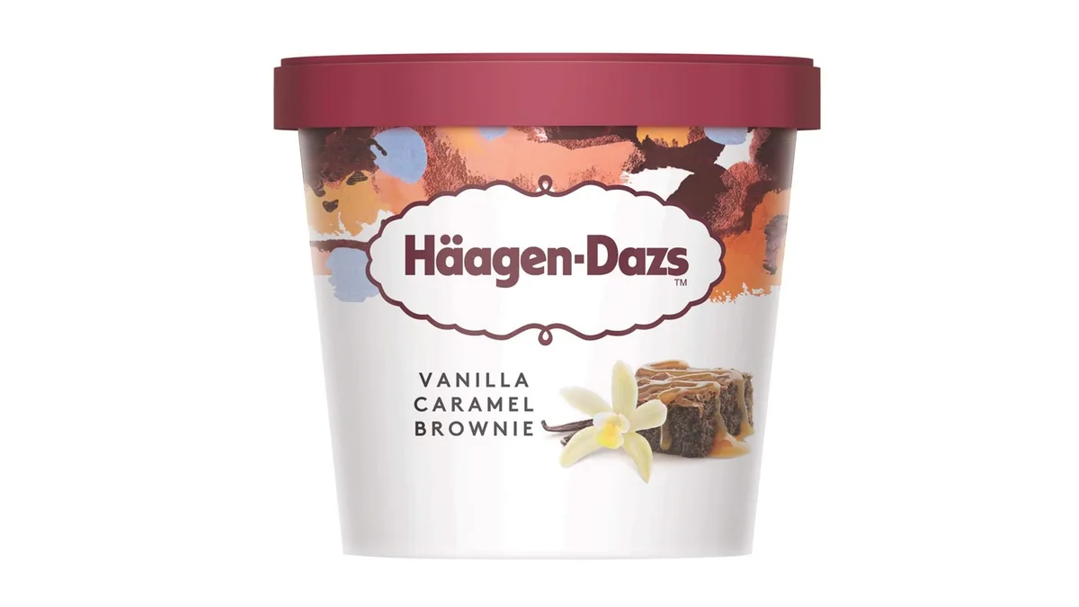 Häagen-Dazs Vanilla Caramel Brownie 100 ml