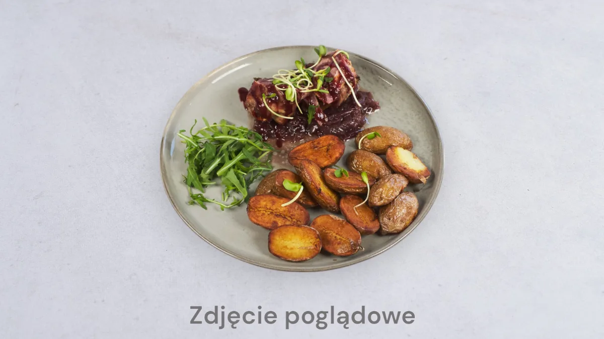 Polędwiczki w sosie ziołowym