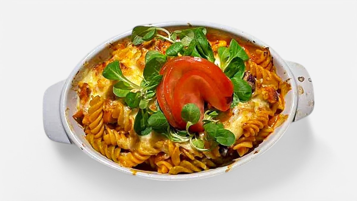 Zapečeni makaroni tricolore na meksički