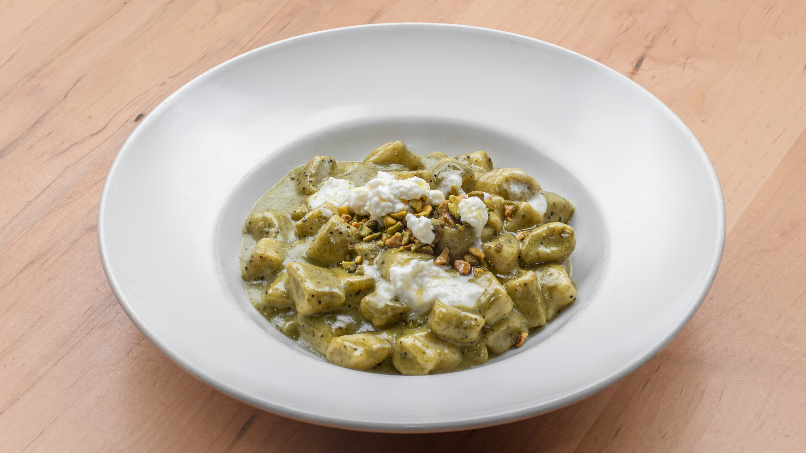 Basil Pesto Gnocchi