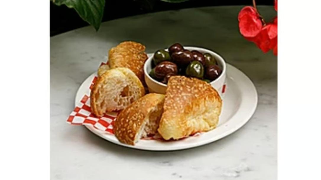 Olives and Focaccia