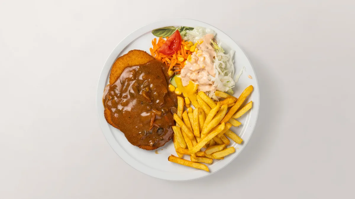 140. Jägerschnitzel
