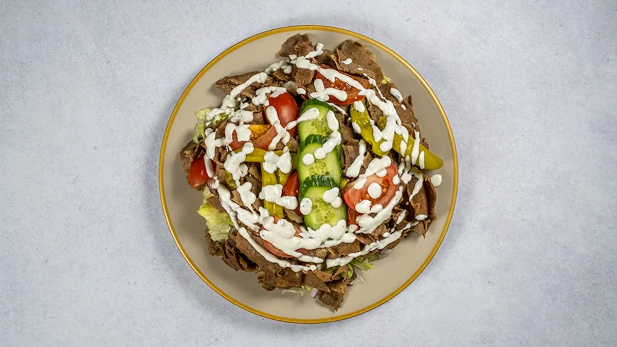 Kebabsallad