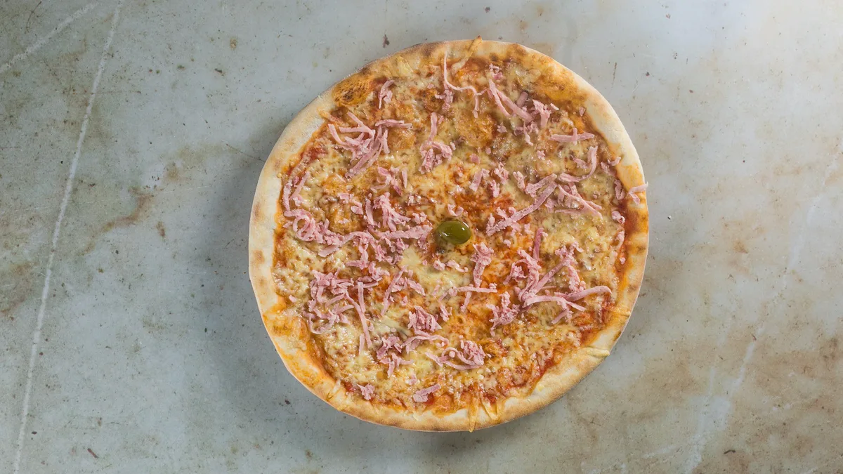 Pizza šunka mala