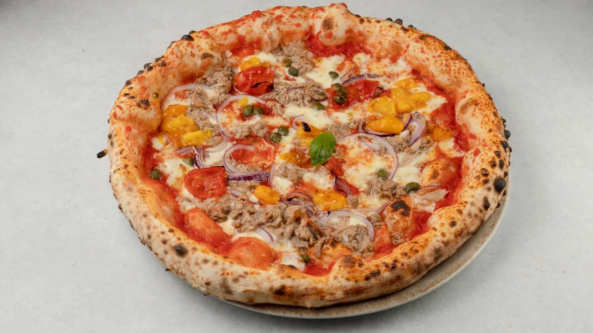 All tonno pizza
