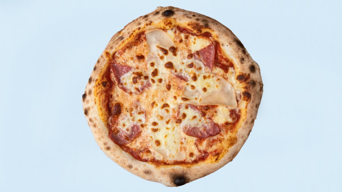 Pizza Ham and Salami
