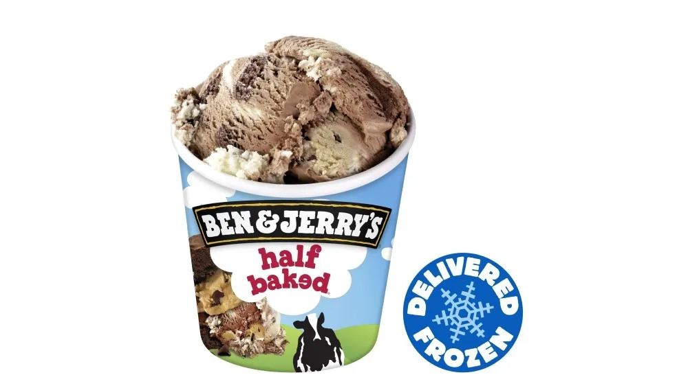 Ben and Jerry's Half Baked 465ml