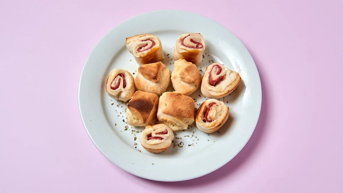 Pizzabrötchen mit Thunfisch