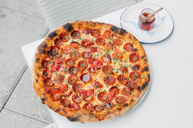 Charred Pepperoni