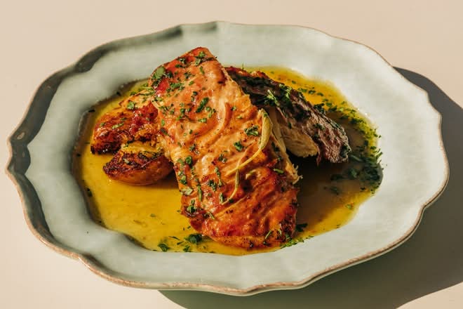 Chicken Saltimbocca