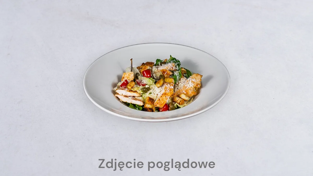 Sałatka z łososiem