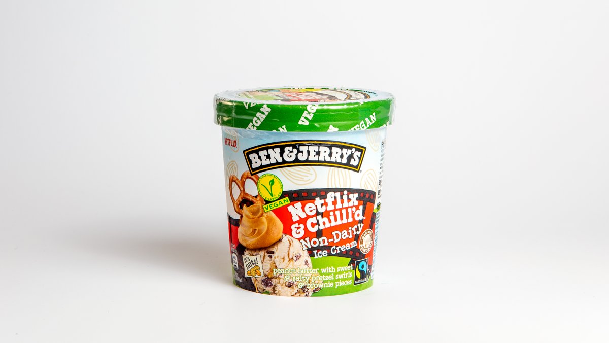 Ben and Jerry's Non Dairy Netflix and Chilll'd 465 ml
