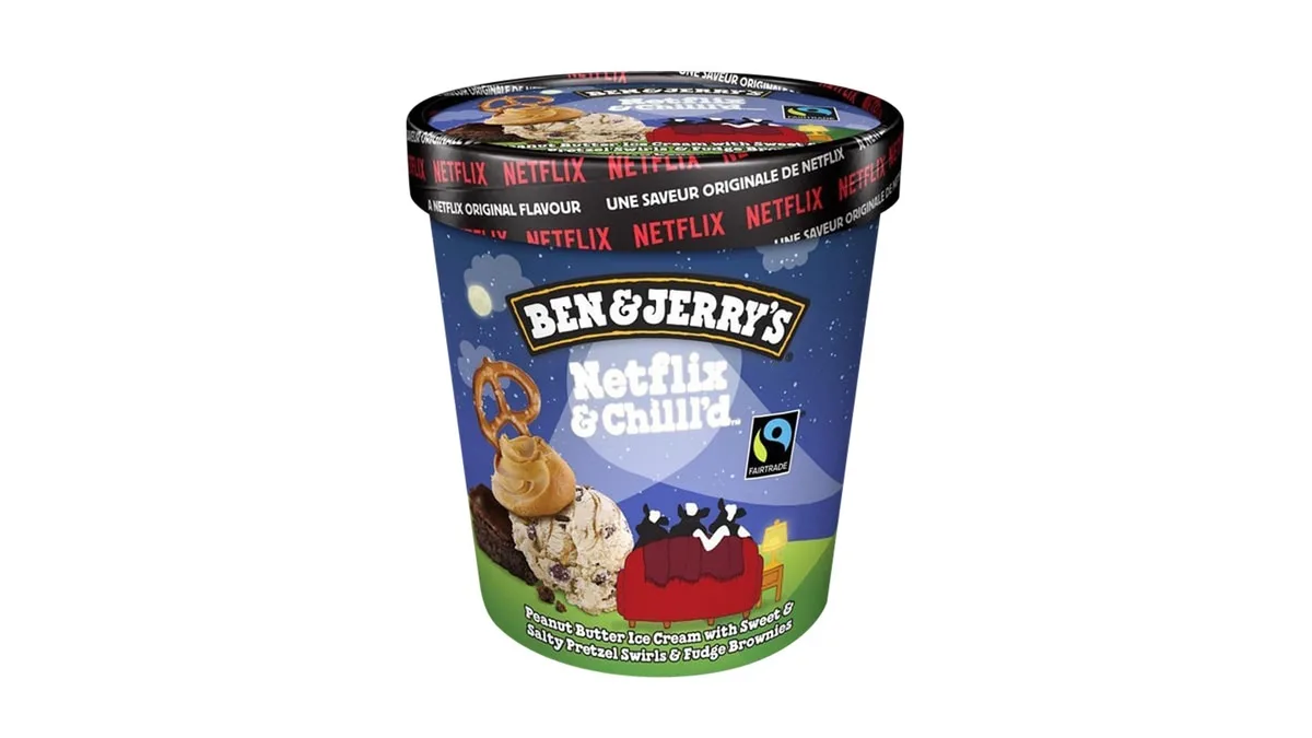 Ben and Jerry's Netflix and Chilll'd 465ml