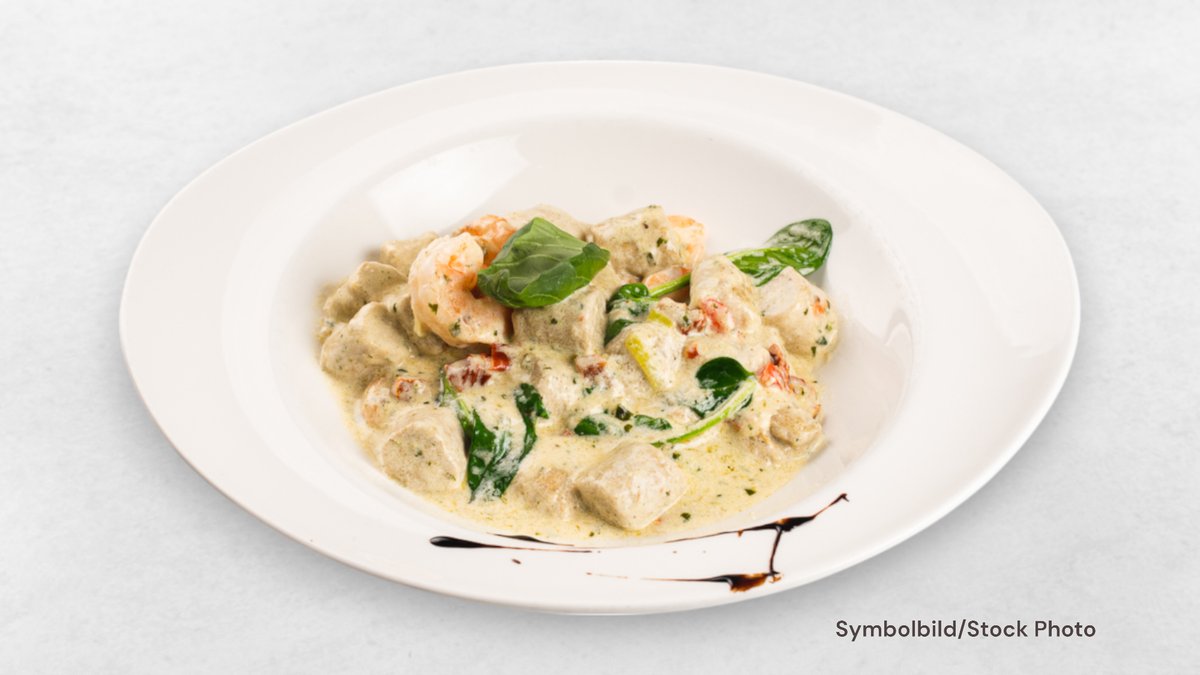 Gran Gnocchi Gamberetti e Gorgonzola