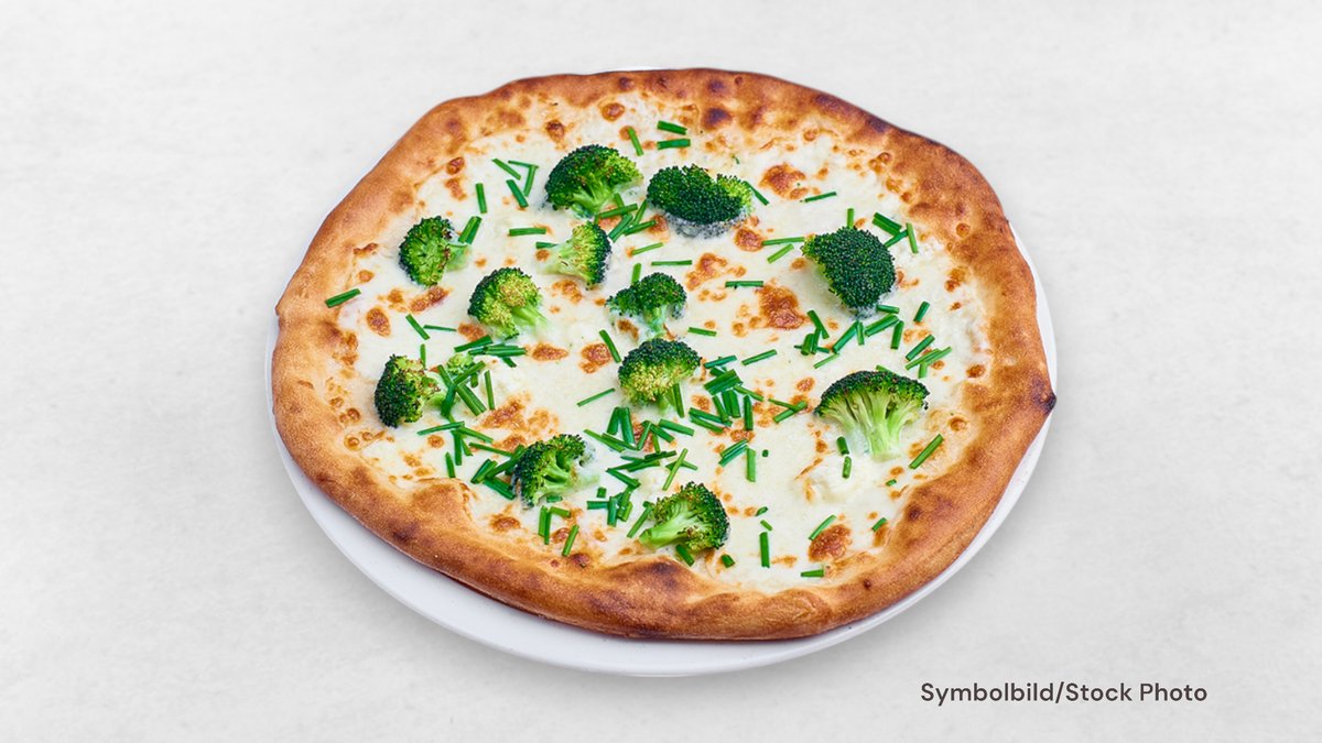 Pizza Gorgonzola e Broccoli