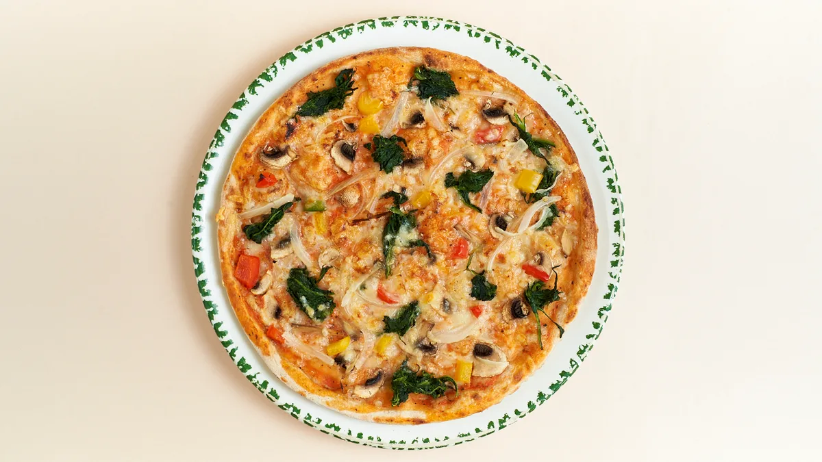 17. Pizza Vegetarisch