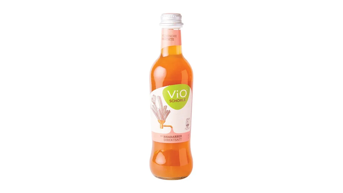 Vio Schorle Rhabarber 0,33 l