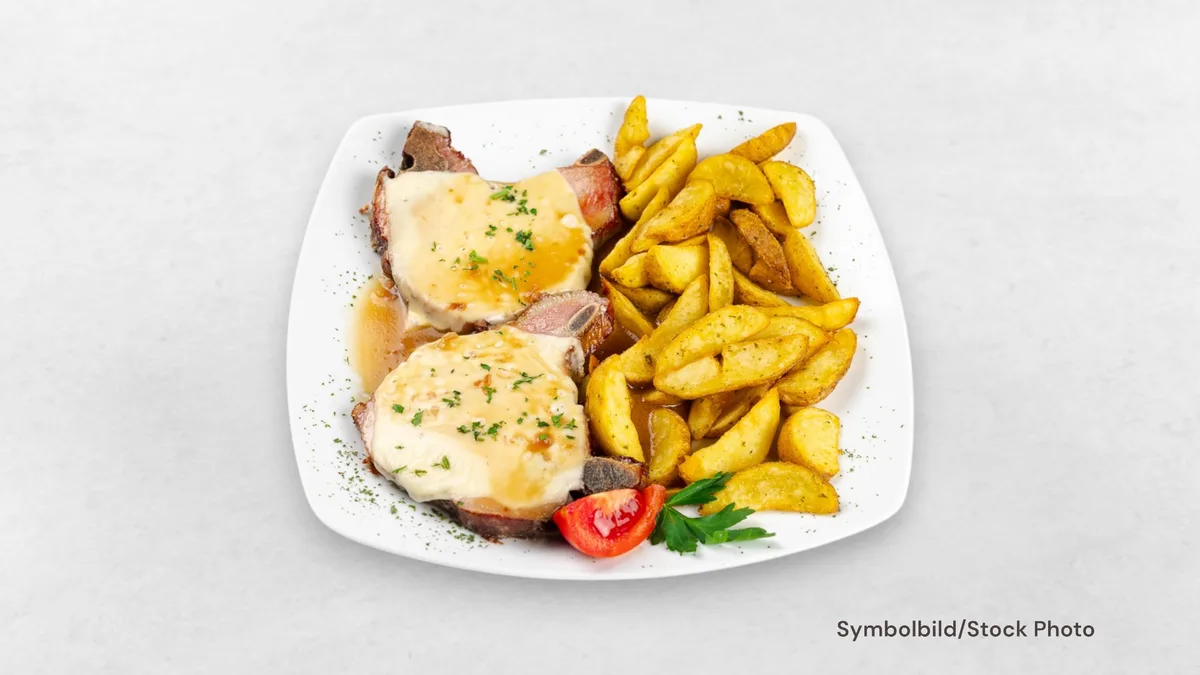 Gegrilltes Schweinskotelett
