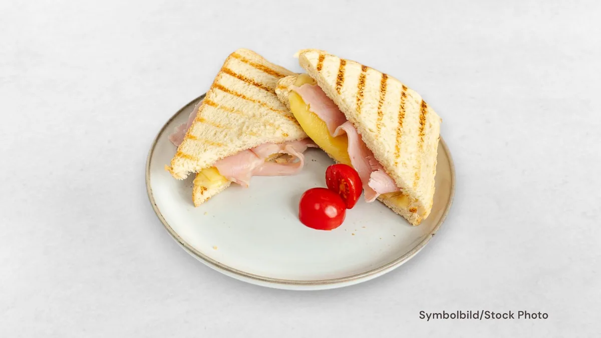 Käse-Schinken-Toast