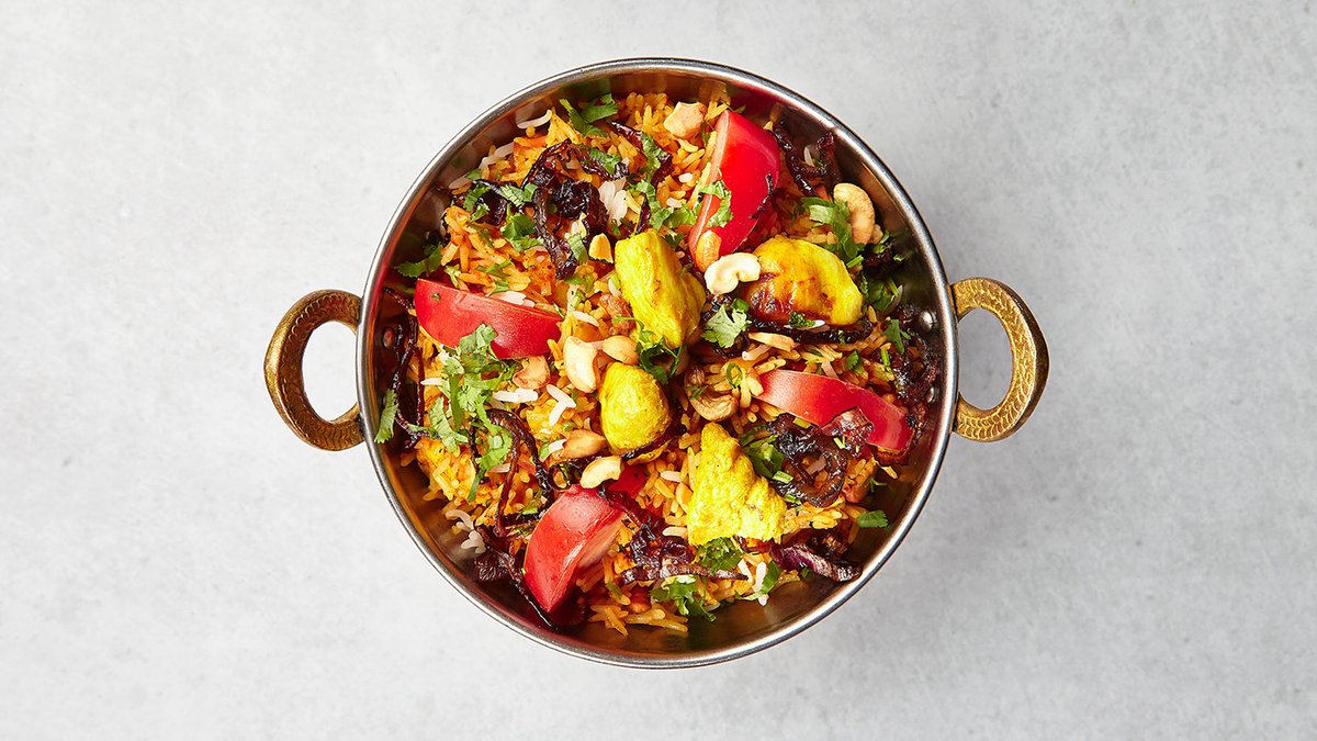 Biryani med Kyckling