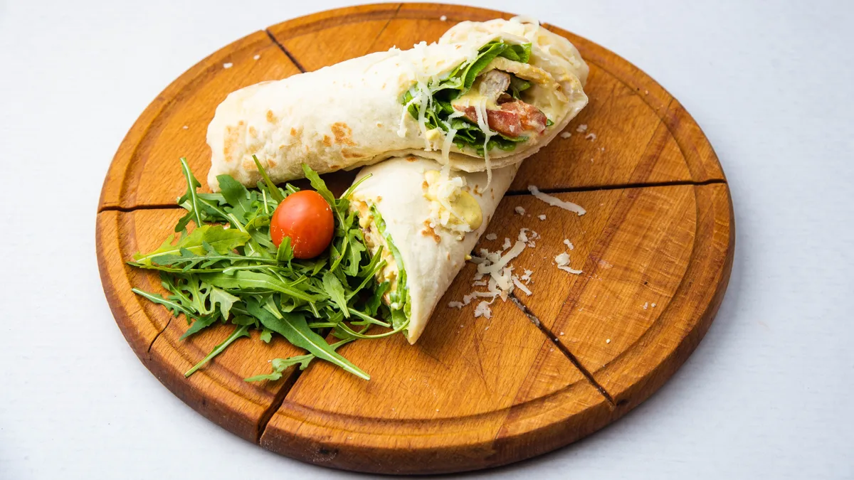Tortilja sa piletinom u kariju