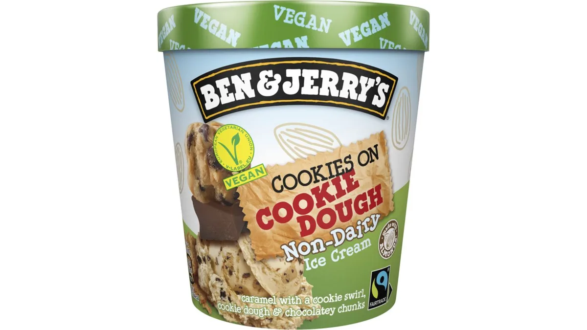 Ben and Jerry's Non-Dairy Cookies on Cookie Dough 465ml