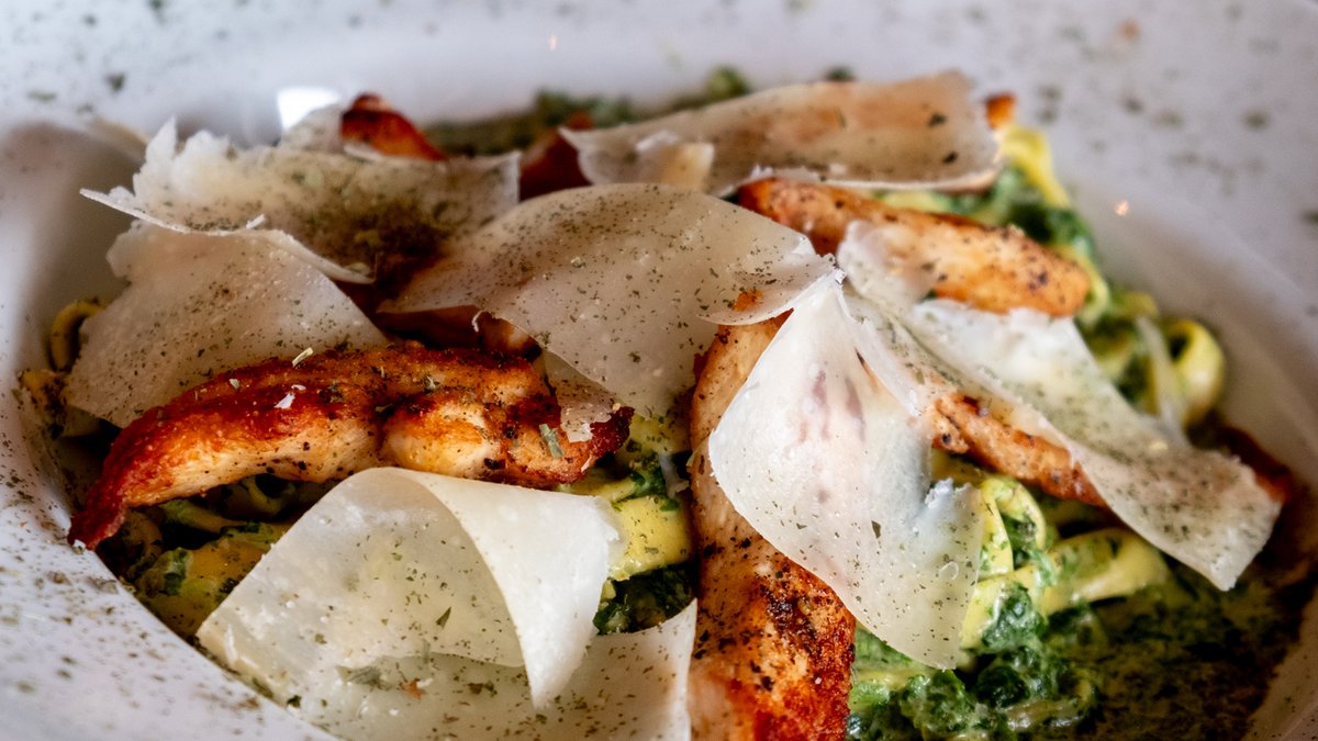 Pollo e Spinaci pasta