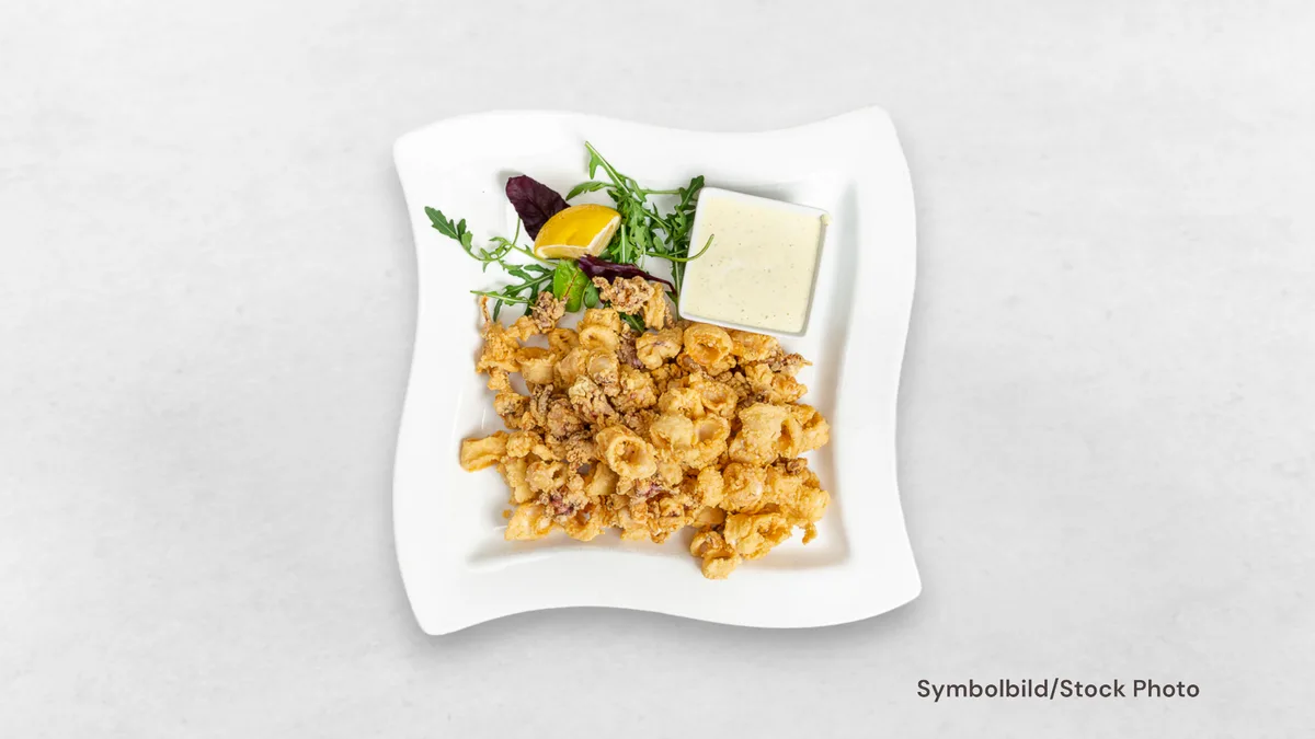 Gebackene Calamari