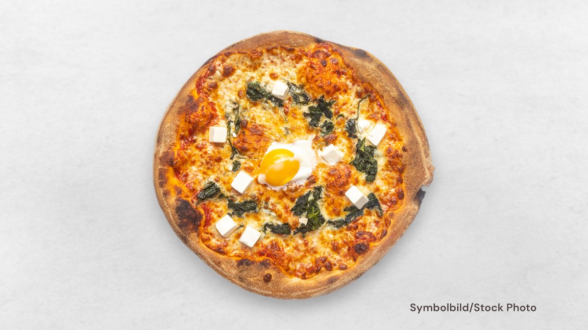 Pizza con Spinaci
