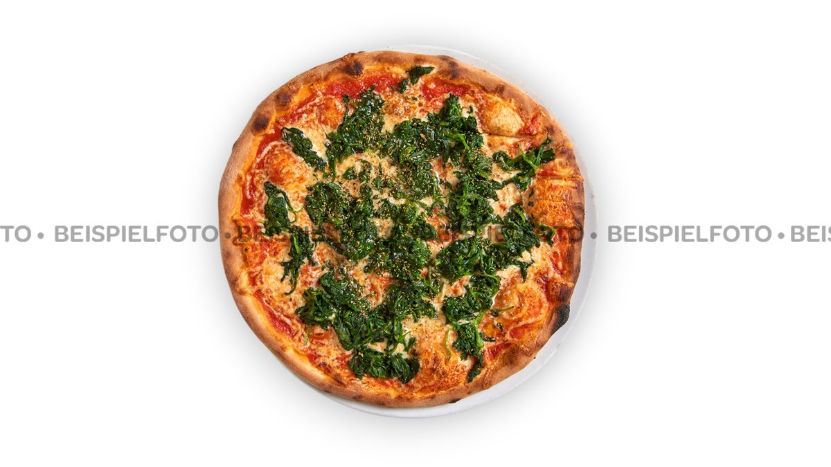Jumbo-Pizza Spinaci