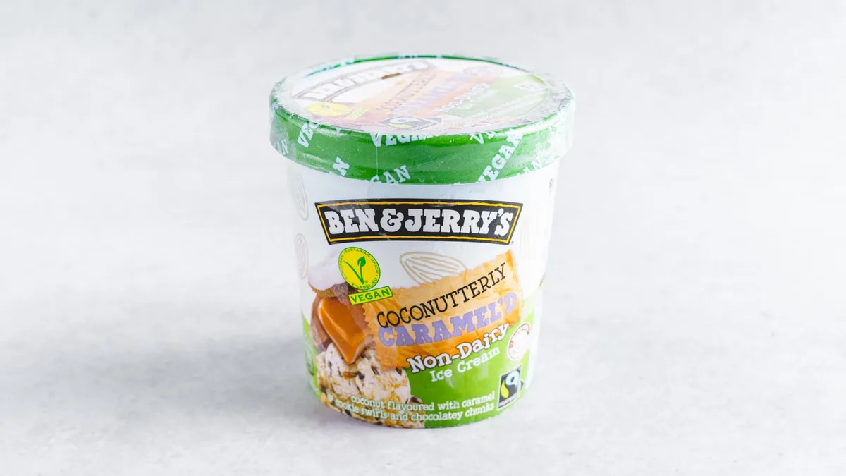 Ben and Jerry's Non Dairy Coconutterly Caramel'd 465 ml