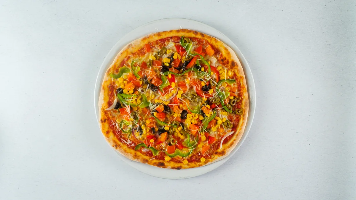 1. Pizza con rosmarino