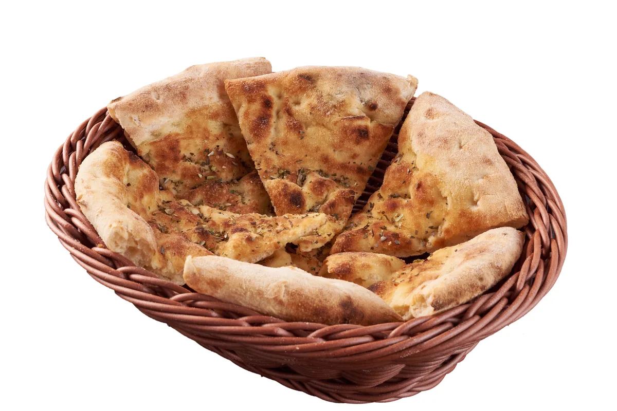 Focaccia con olio e oregano